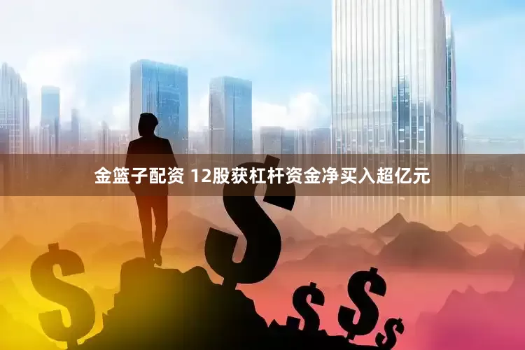 金籃子配資 12股獲杠桿資金凈買(mǎi)入超億元