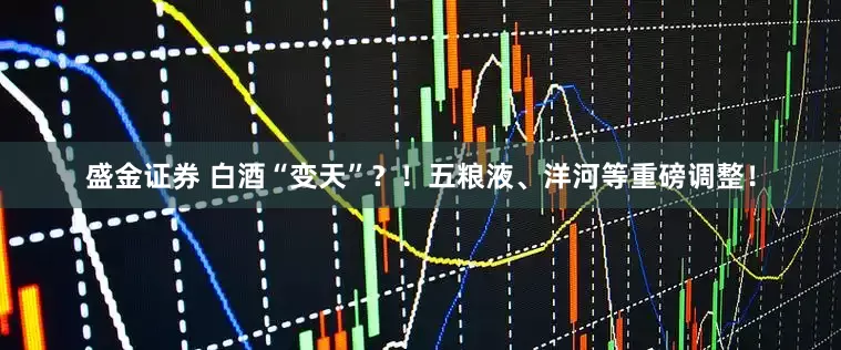 盛金證券 白酒“變天”？！五糧液、洋河等重磅調(diào)整！