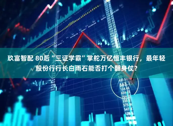 玖富智配 80后“三證學(xué)霸”掌舵萬(wàn)億恒豐銀行，最年輕股份行行長(zhǎng)白雨石能否打個(gè)翻身仗？